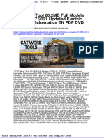 Cat Work Tool 60 2mb Full Models 07 2012-07-2021 Updated Electric Hydraulic Schematics en PDF DVD