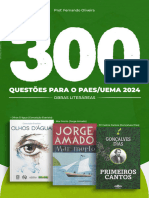 Questões para O Paes/Uema 2024: Prof - Fernando Ol I Vei Ra