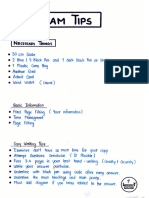 EXAM TIPS (Imperfect Pharmacy)