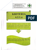 4.2.1.a (D) Bukti pencapaian indikator kinerja dalam rangka penurunan jumlah kematian ibu dan bayi