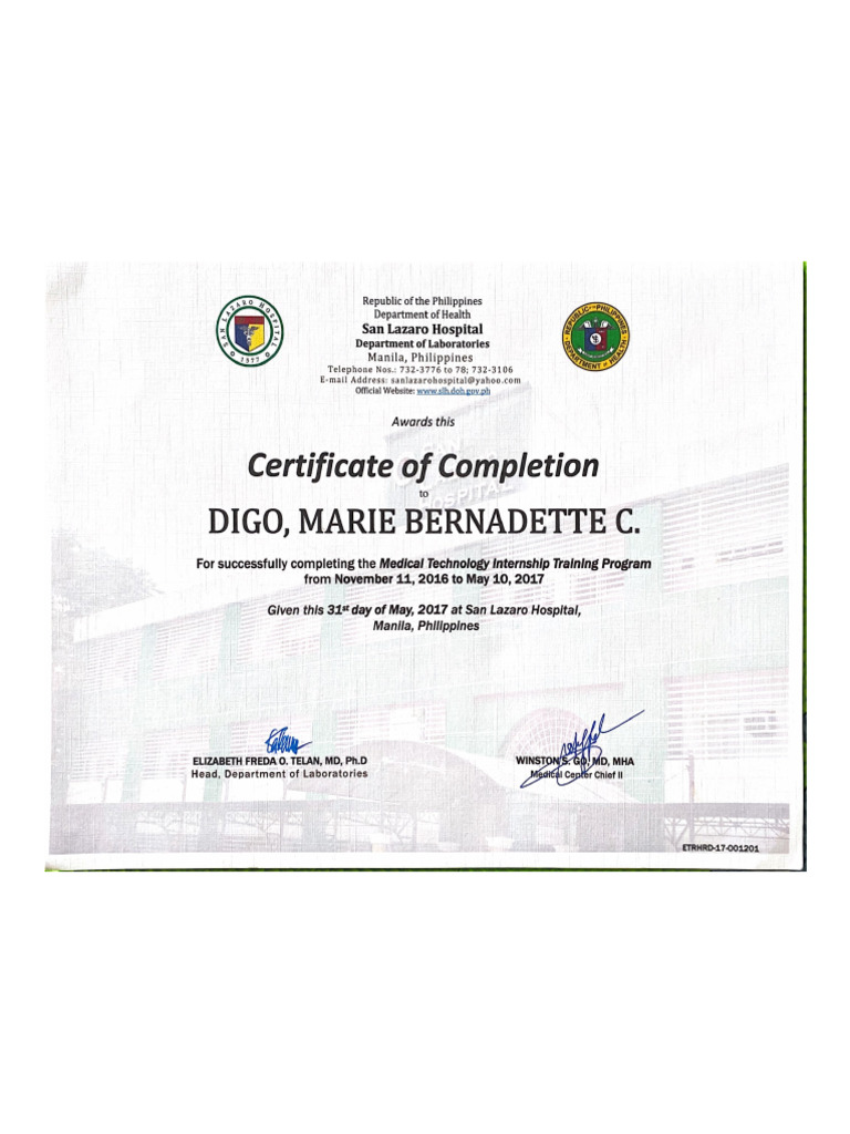 Cert of completion pdf