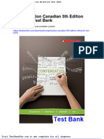 Compensation Canadian 5th Edition Milkovich Test Bank