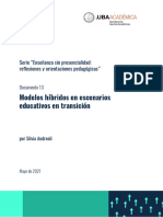 Andreoli 2021 Modelos híbridos en escenarios educativos en transición