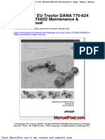 Challenger Eu Tractor Dana 770 624 Mt645d Mt685d Maintenance Repair Manual