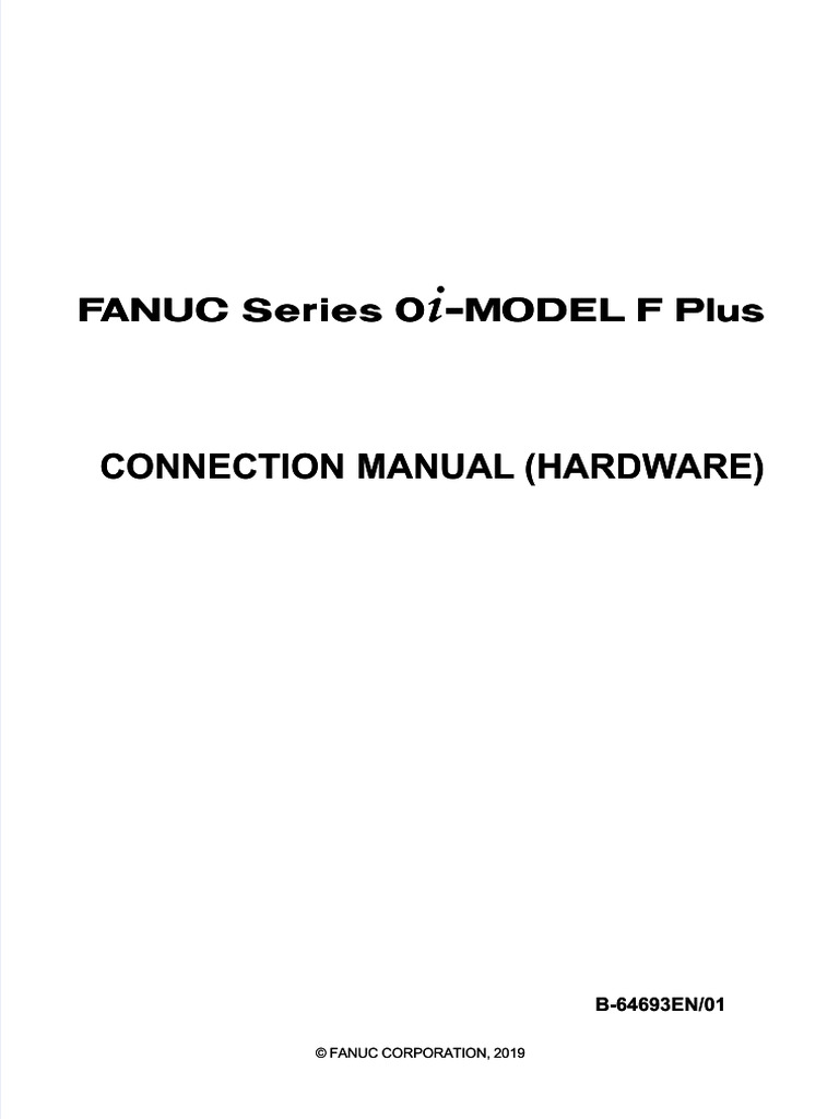 FANUC Series 0i Connection Manual | PDF | Computers | Technology ...