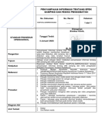 SPO PENYAMPAIAN INFORMASI TENTANG EFEK SAMPING DAN RISIKO PENGOBATAN TTD