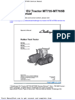 Challenger Eu Tractor Mt735 Mt765b Service Manual