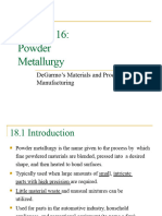Ch16-18 Powder Metallurgy