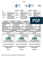 NUST Challan Form