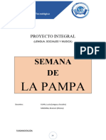 Proyecto Integral Semana de La Pampa