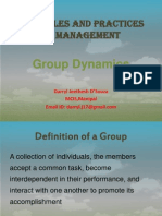 Group Dynamics