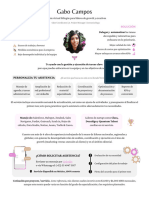 Asistencia Virtual - Gabo Campos - One Pager