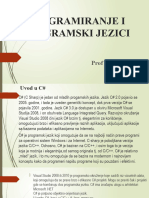 Programiranje I Programski Jezici-IV Razred