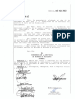 Decreto Nro. 2820-23 - M°GTyJ