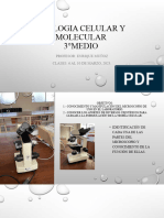 III Medios Biología Celular y Molecular