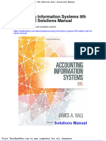 Accounting Information Systems 9th Edition Hall Solutions Manual