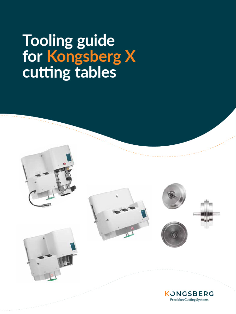 Kongsberg X Series Tooling Guide | PDF | Blade | Knife
