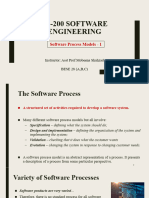 Lecture 2 - Software Process Models - 1