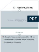 Physiology of Normal Pregenacy