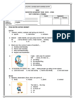 Quiz English 3 - 1'23-24