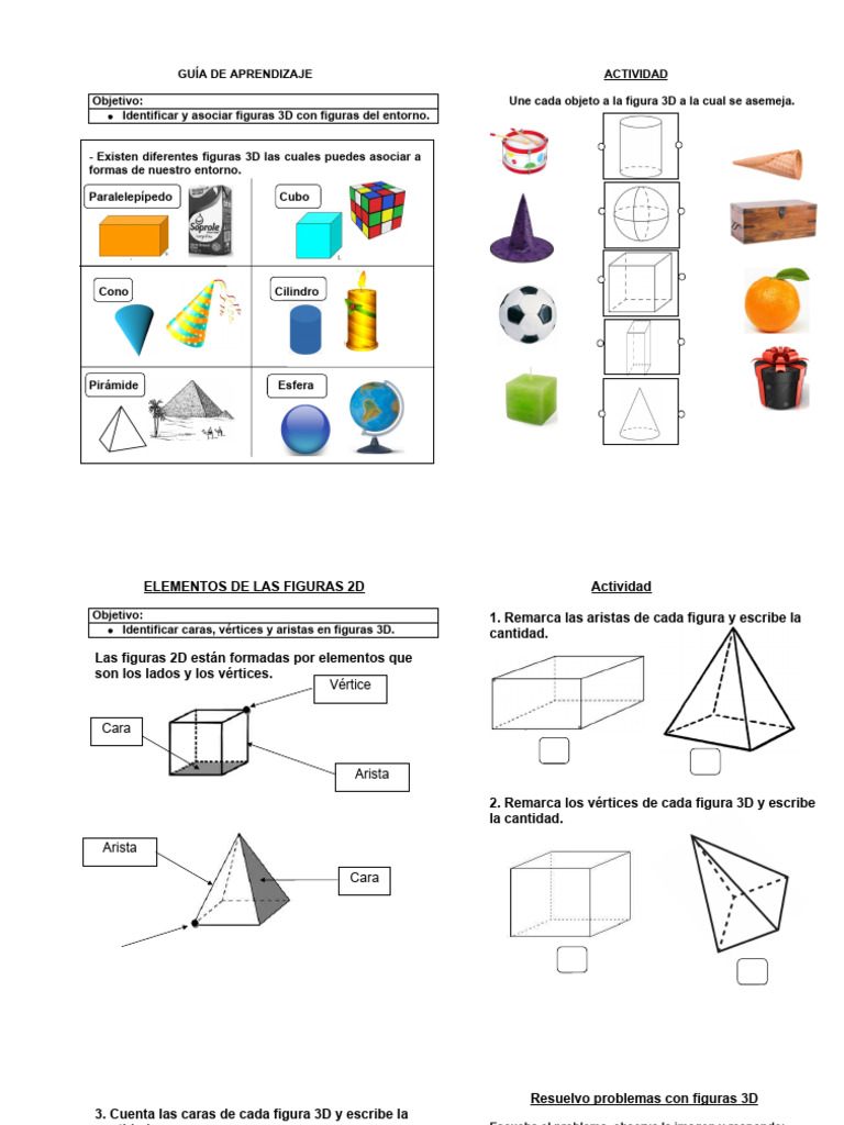 G 1 Matemática Figuras 3d Junio Pdf