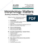 Morphology Matters 4-1-19