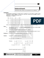 Matrices and Determinants Exercise Solutions With Theory