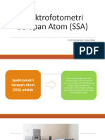 Spektrofotometri Serapan Atom (SSA)