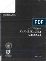 Kanalizacija Naselja - Jure Margeta, Gradjevinski Fakultet Sveucilista U Splitu, 1998