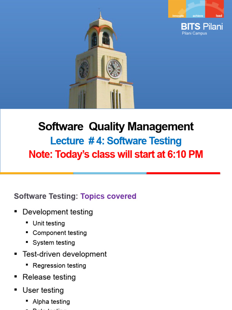 Software Testing Hierarchy Overview | PDF | Software Testing | Unit Testing
