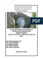Plan de Manejo Murocomba
