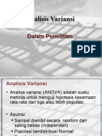 Analisis Variansi