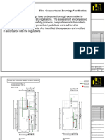 For Reference of Comparments and Doors Only - USE DWG