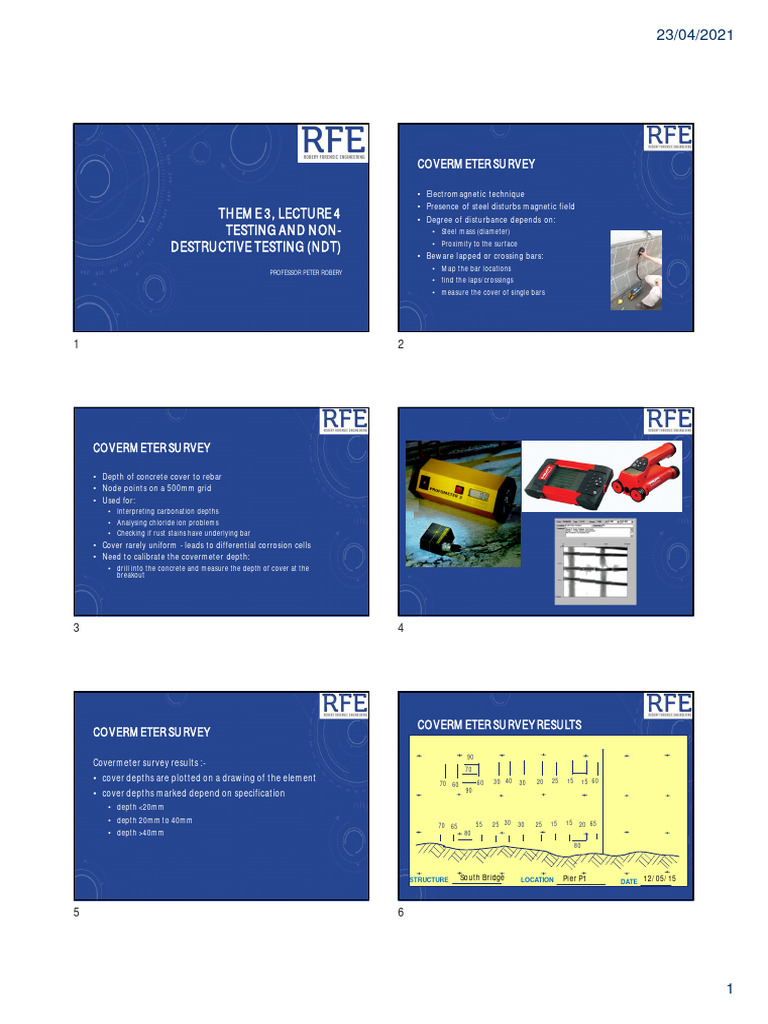 T3-4. Testing and NDT | PDF | Corrosion | Electromagnetism