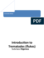 Unit 5. Trematodes (Flukes)