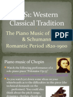 1.western Classical Tradition - Piano Music