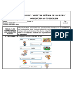 Tarea 8 Ingles 2º