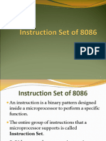 Instruction Set of 8086