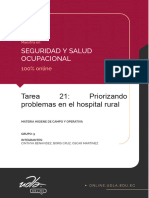 Tarea 21 Priorizando Problemas en El Hospital Rural