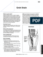 Groin Strain Info Rehab Exercises