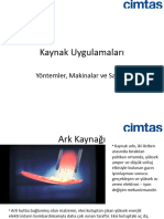 Kaynak Uygulamaları