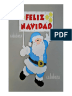 14 Letrerno Feliz Navidad Papa Noel