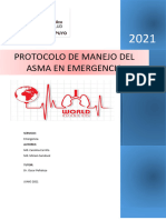 Protocolo Crisis Asmatica Servicio de Emergencia