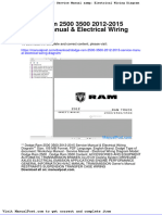 Dodge Ram 2500 3500 2012 2015 Service Manual Electrical Wiring Diagram