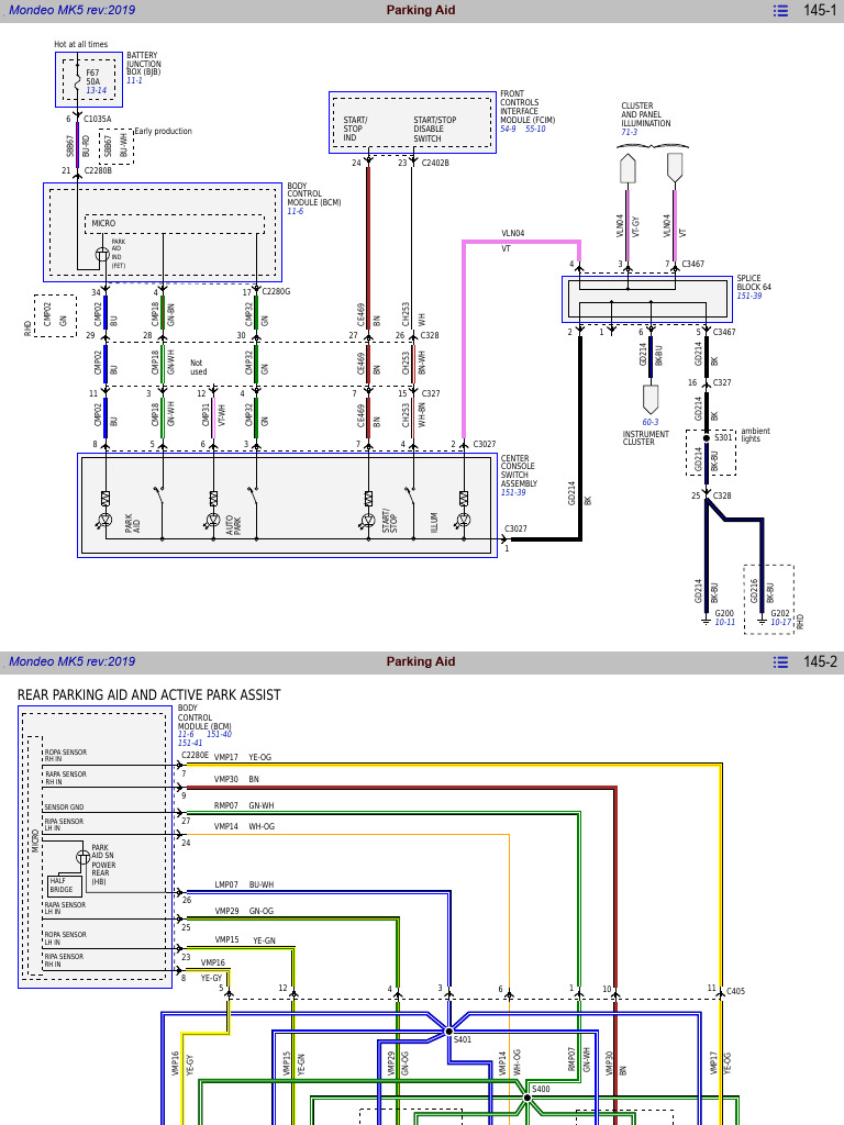 Ford Mondeo MK5 Wiring Diagram PDF