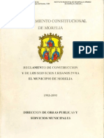 Reglamento de Construcción de Morelia