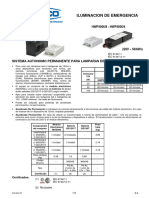 HWP5006 HWP5006/8 - HWP5006/4: Iluminacion de Emergencia