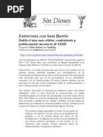 Entrevista con Sam Harris