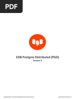 EDB Postgres Distributed (PGD)