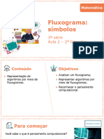 Fluxograma: Símbolos: 3 Série Aula 2 - 2º Bimestre